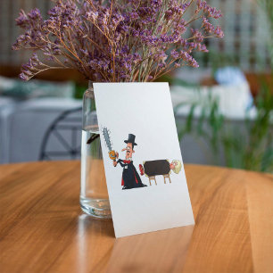 Invitation Magicien exécutant