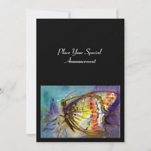 INVITATION MAGIQUE BUTTERFLY