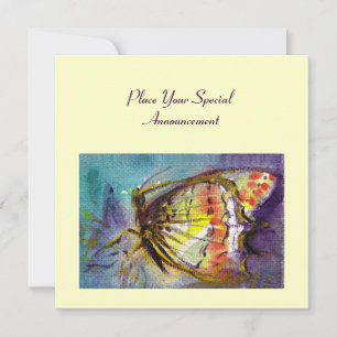 INVITATION MAGIQUE BUTTERFLY