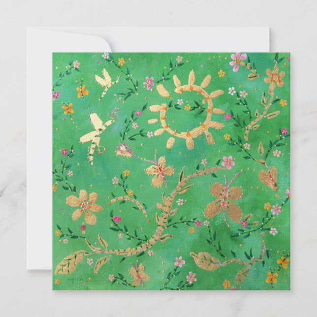 Invitation magique d'été (Devant)