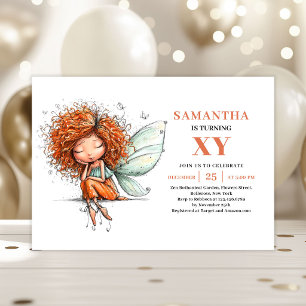 Invitation Magique Fleurie pour les 5 ans de la Mi