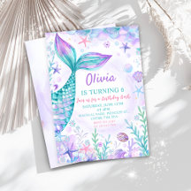 Magique Mermaids Tail fête d'anniversaire