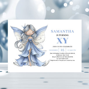 Invitation magique pour les 5 ans de la jolie fill
