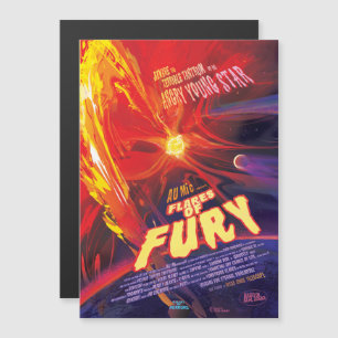 Invitation Magnétique Annonce De Film D'Horreur Sci-Fi, Flares De Furie