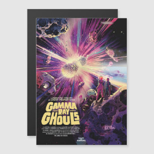 Invitation Magnétique Annonce De Film D'Horreur Sci-Fi, Gamma Ray Ghouls