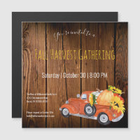 Automne Russe ramasser Camion Citrouilles Automne