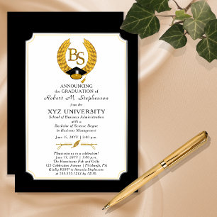 Invitation Magnétique BS - Diplôme de licence en sciences Collège Promot