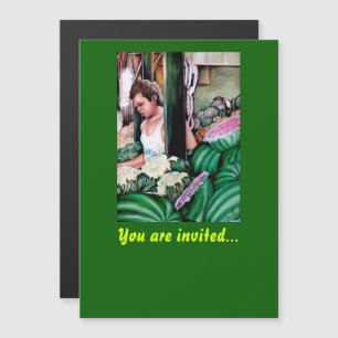 Invitation Magnétique Comment aimes-tu ces melons ?