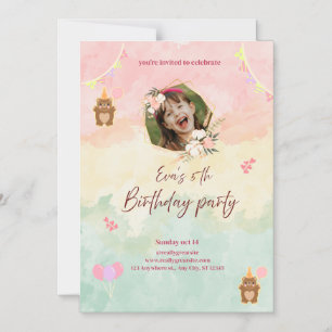 Invitation Magnétique Conception de l’invitation pour le 5e anniversaire