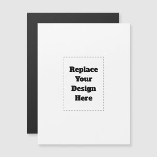 Invitation Magnétique Créez votre propre blanc 