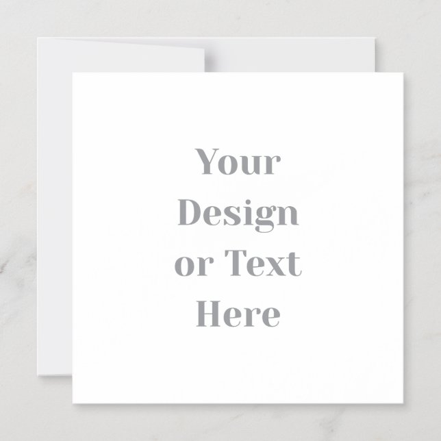 Invitation Magnétique Customizable Your Design or Text Here Personalized (Recto)
