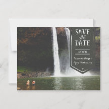 Enregistrer la date, mignon aimant photo personnal