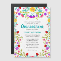 Fête Florale Mexicaine Quinze Ans Quinceanera