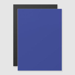 Invitation Magnétique Fond uni bleu foncé   Design minimaliste audacieux