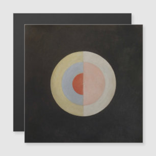 Invitation Magnétique Hilma Af Klint, Le Swan No.16, Art Abstrait