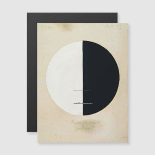 Invitation Magnétique Hilma Af Klint, Point de vue de Bouddha, Art Abstr