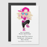 Hip hop Rap Girl Break Dancer Anniversaire