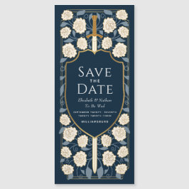 Invitation Magnétique Imaginaire médiéval Sword & Shield Enregistrer la 