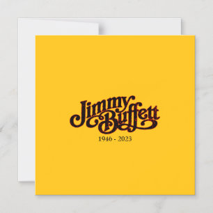 Invitation Magnétique jimmy buffett margarita