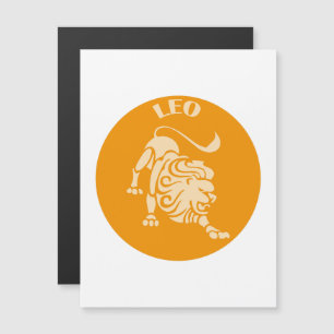 Invitation Magnétique Lion, Signe du zodiaque, Horoscope, Astrologie