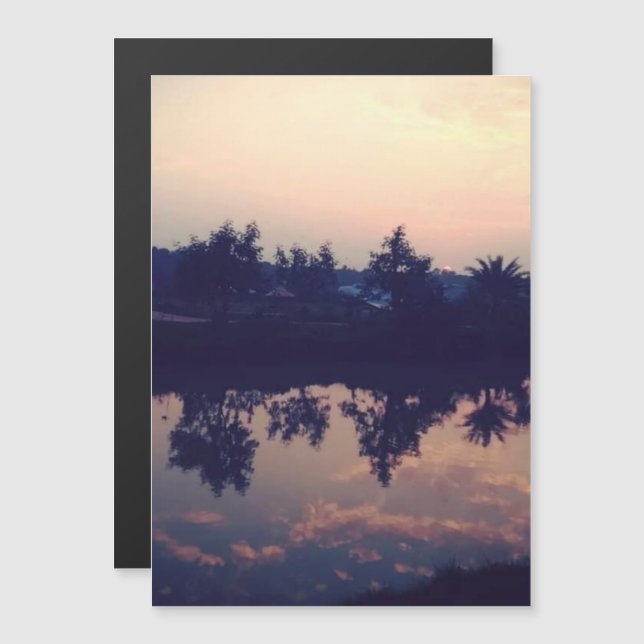 Invitation Magnétique Meilleure taille : 5 po x 7 po (Devant / Derrière)