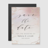 Ombre Blush Pink Frosted Wedding Enregistrer la da