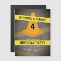 Orange Cone Attention Construction Bande Anniversa