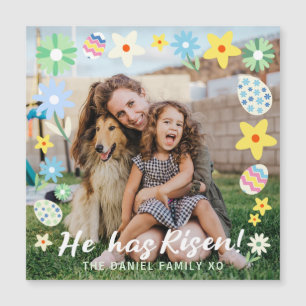 Invitation Magnétique Pâques Il S'Est Levé