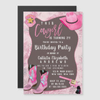 Pays Parties scintillant rose fille Aquarelle Anni