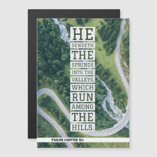 Invitation Magnétique Psaume chapitre 104