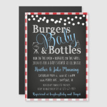 Red En vichy Pique-nique Babyq Baby shower pour ga