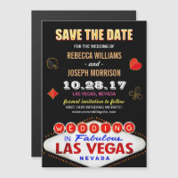 Signe Las Vegas Neon - Enregistrer le Mariage de d
