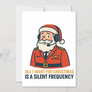 Invitation Magnétique Tout ce que je veux pour Noël est une fréquence cl