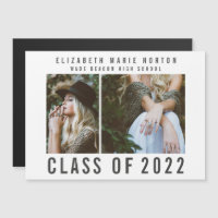 Type graduation multi photo moderne magnétique inv