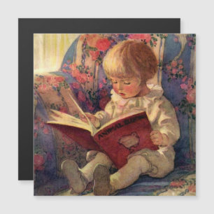 Invitation Magnétique « Un coin tranquille » par Jessie Willcox Smith