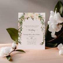 Magnifiques roses blanches florales Mariage