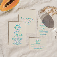 Main rétro dessinée Cake écrit Gras Mariage unique