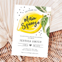 Main Squeeze Citrus Fête des mariées verte