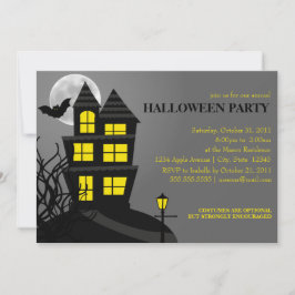 Invitation Maison hantée