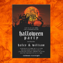 Maison Hantée Lune Spooktacular Fête d'Halloween
