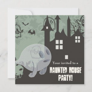 Invitation Maison haunted