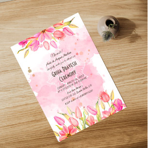 Invitation Maison hindou Réchauffement Griha Pravesh