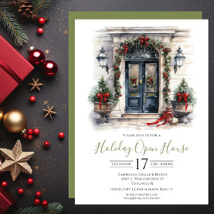 Invitation Maison ouverte pour les Fêtes de fin d'année à la