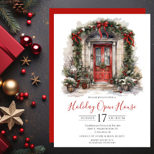 Invitation Maison ouverte pour les Fêtes de fin d'année à la