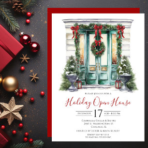 Invitation Maison ouverte pour les Fêtes de fin d'année à la