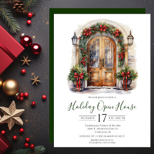 Invitation Maison ouverte pour les Fêtes de fin d'année à la