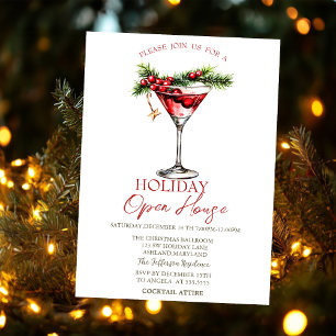 Invitation Maison ouverte pour les fêtes de Noël au Martini d