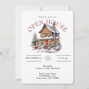 INVITATION MAISON RUSTIQUE EN VACANCES DE NEIGE OPEN HOUSE