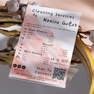 Invitation Maison Tenir Rose Prix Maid Or Blush Qr Code