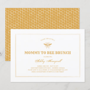 Invitation Maman to Bee Brunch